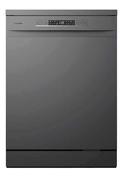 Hisense H13DETG - 13 Place Dishwasher Grey