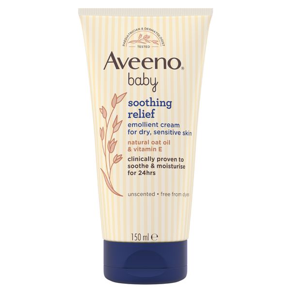 Aveeno Baby, Soothing Relief Emollient Cream, 150ml