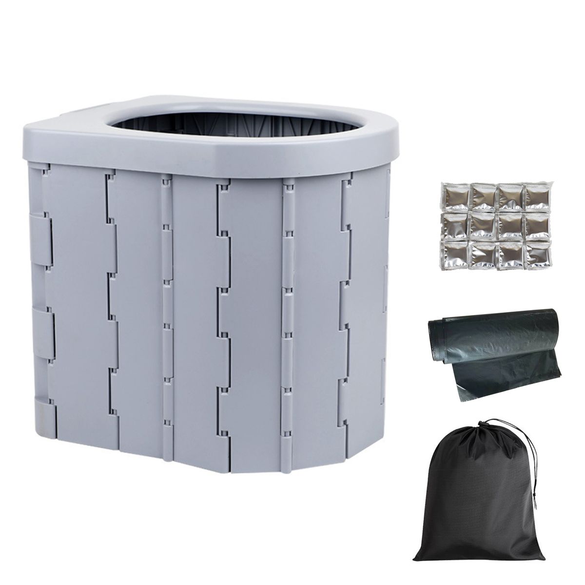 Foldable Portable Camping Potty Toilet