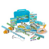 Fishing Game With Rod And 8 Fish