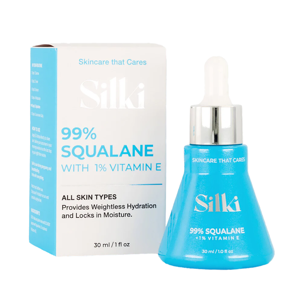 Silki - 99% Squalane and 1% Vitamin E - 30ml