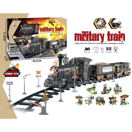 Lego best sale military train