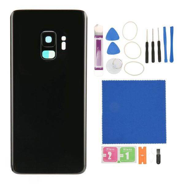 Battery Back Glass Cover compatible with Galaxy S9 G960 Waterproof