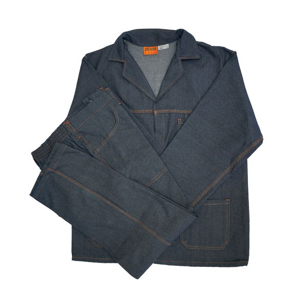 Denim 2 Piece Conti Suit-Non Reflective