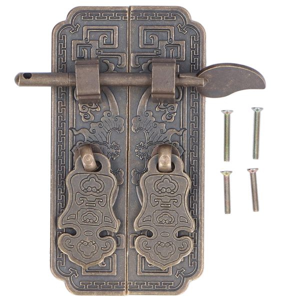 Auspicious Bat-Pattern Brass Cabinet Handles for Wardrobes