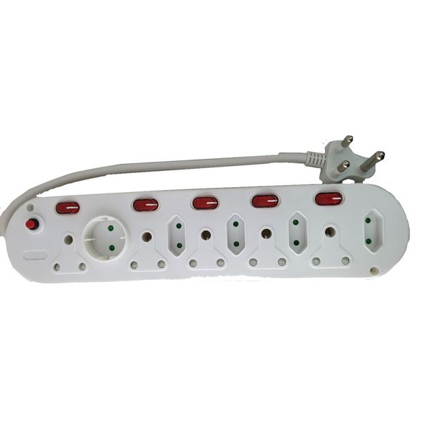 Alphacell 10 Way Multiplug 5x16a, 4x5a, 1 x Shuko + Switches