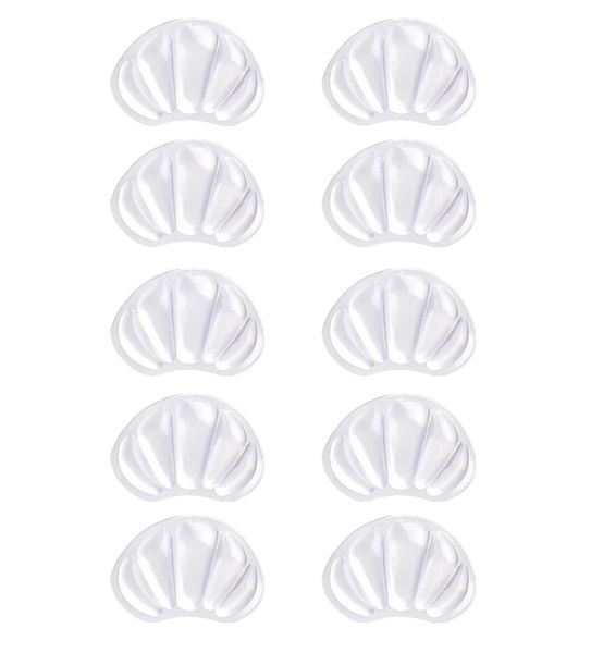 Clear Silicone Non-Slip Forefoot Pads-Transparent - 5 Pairs