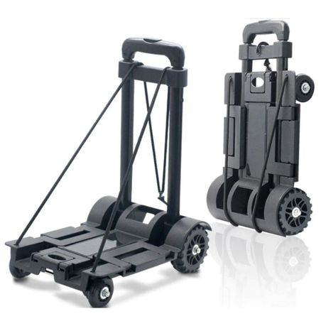 Portable Folding Luggage Or Shopping Trolley 4 Wheel Daily Sale Shop