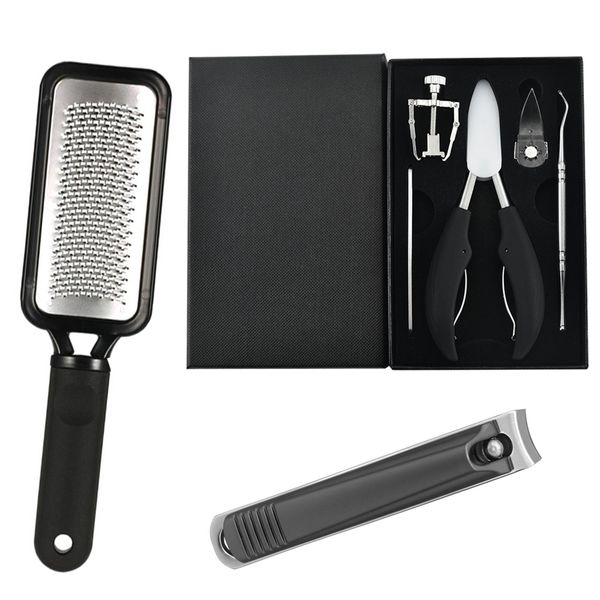 Foot Files Callus Remover With Toenail Clippers Toenail Tool, Nail Clipper
