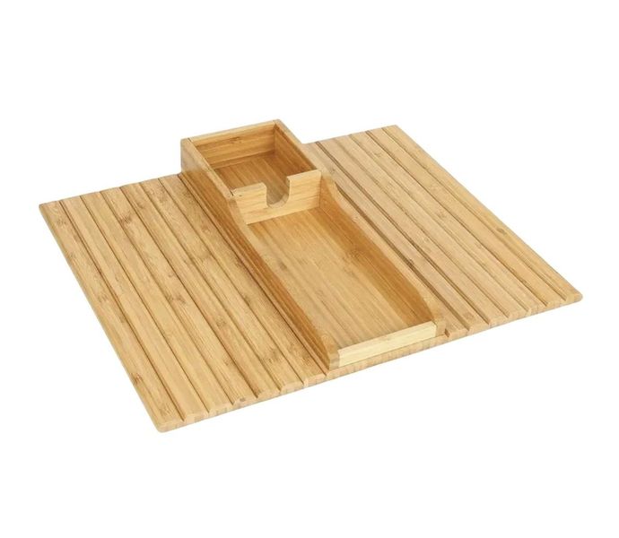 Bamboo Sofa Armrest Tray Table