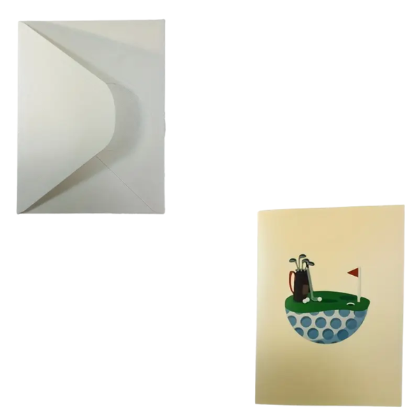 1 piece Golf-Themed Pop-Up Card