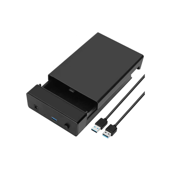 3.5" External Hard Drive Case - Durable ABS Protector for HDD Storage