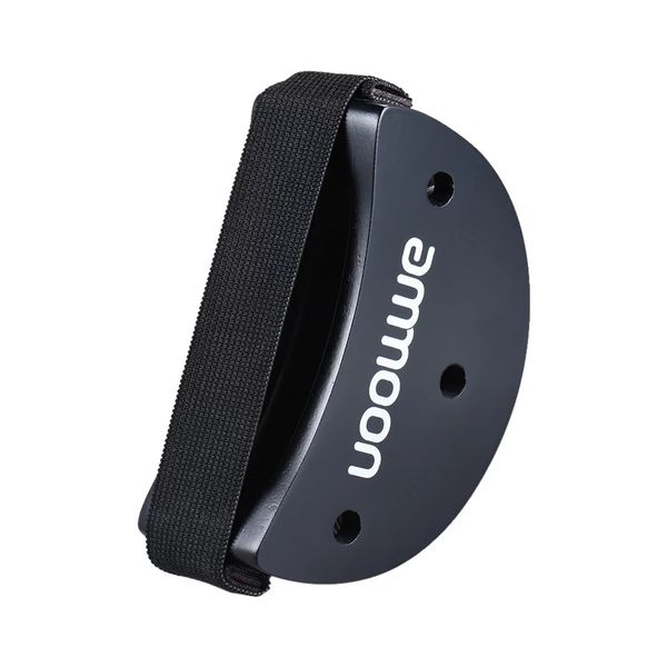 Compatible with Ammoon Elliptical Cajon Foot Jingle Tambourine Black