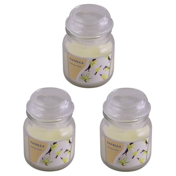 Marco Scented Candles in Jar [3-Pack] White