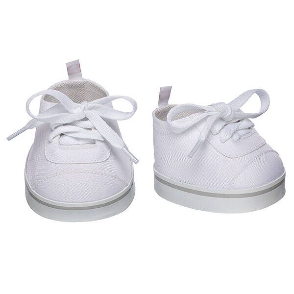 Build A Bear White Low Top