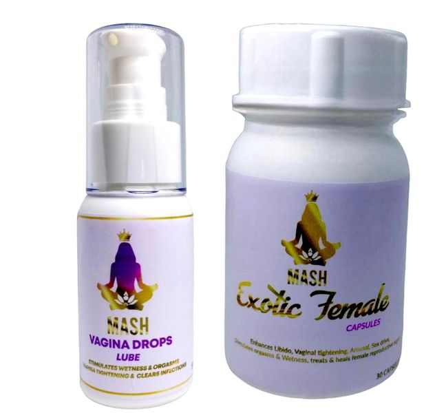 Mash Female Exotic Pack - Capsules &amp; Lube