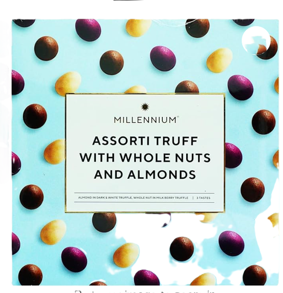 Assorti Truff With Almonds And Hazelnuts