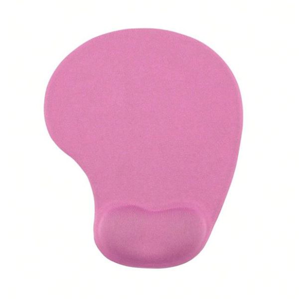 Ergonomic Pink Gel Wrist Support Mouse Pad