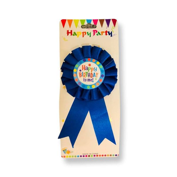 Happy Birthday To Me Badge- Blue
