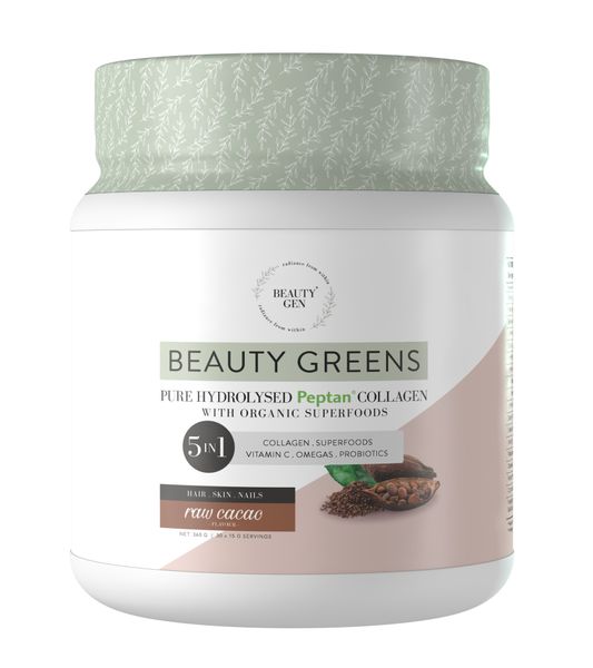 Beauty Gen Greens Raw Cacao 450g