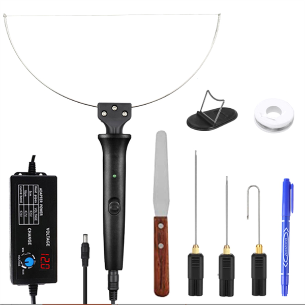 Electric Styrofoam Cutter Machine Cutting Pen Heating Wire EU Plug