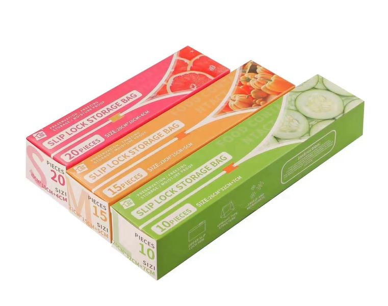 Transparent Reusable Freezer Safe - Leakproof Food Storage Bag - In 3 Size