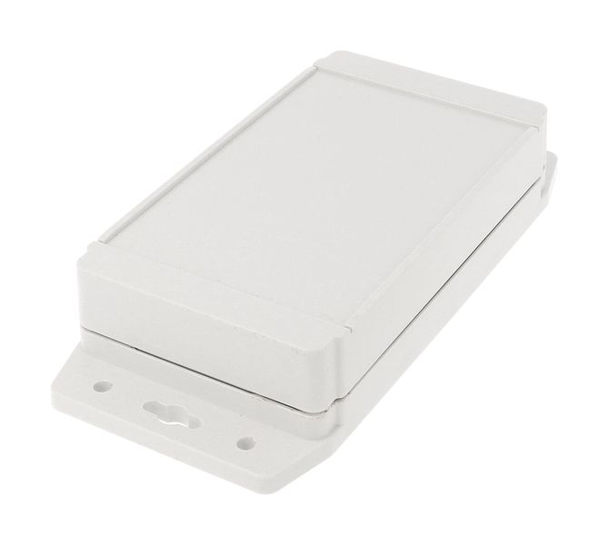 1555J2F17GY Polycarbonate Enclosure 160x91x37mm IP67 Grey Flanged Lid