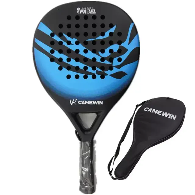 CAMEWIN Padel carbon fiber beginner racket Control and power