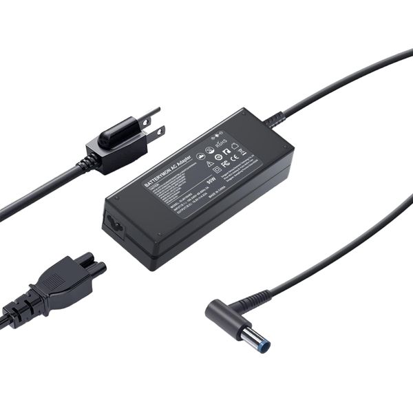 HP - Fast Charging Power Adapter 90W - Black