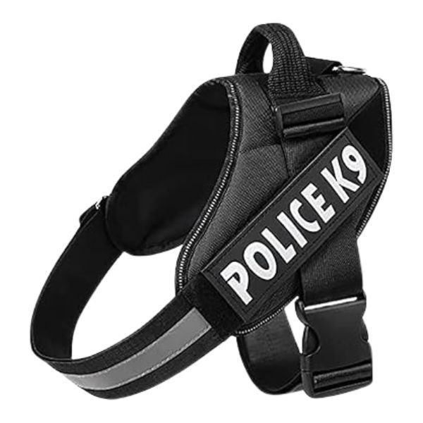 Police K9 Adjustable Dog Harness - Extra Large