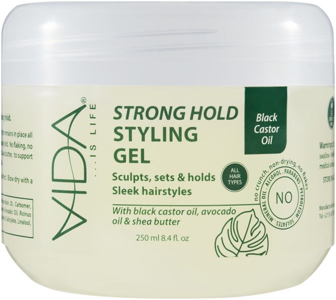 Vida...is life Strong Hold Styling Gel - 250ml