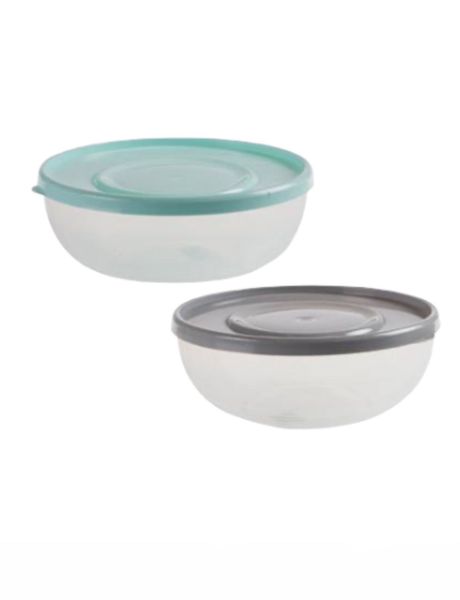 Salad Bowls with Lids - Assorted Colors