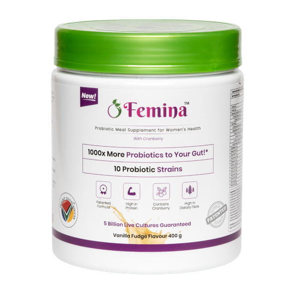 Femina Probiotic Meal Replacement for Women-Vanilla Fudge