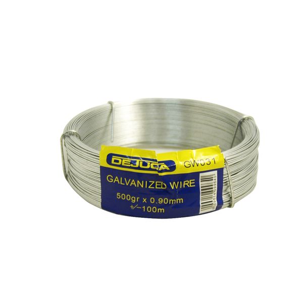 Dejuca - Galvanized Binding Wire - 0.90mm - 500g - 6 Pack