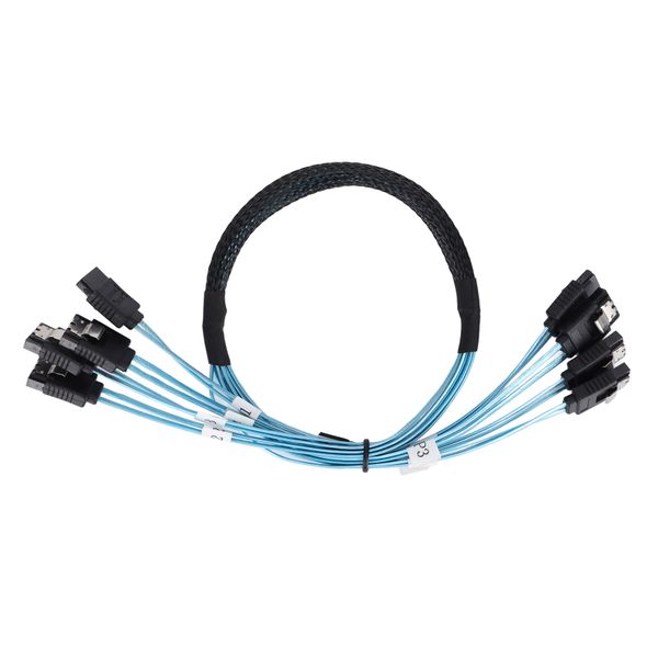 7-Pin SATA Cables, 6Gbps, 4-Wire, for PC
