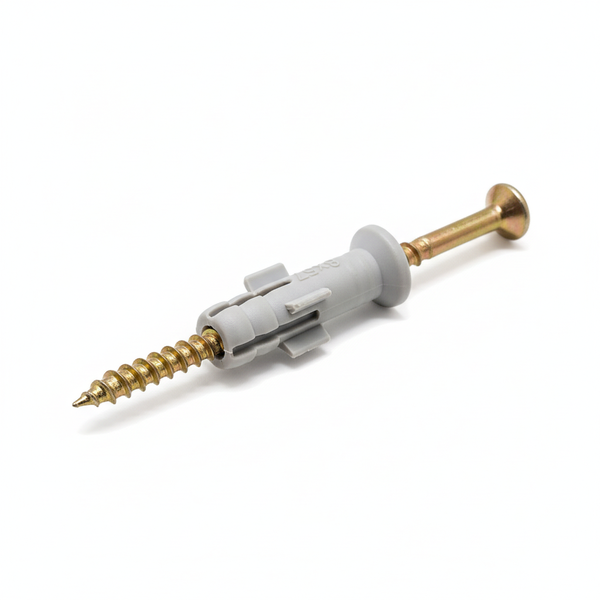 Fascor Nylon Nail-In Anchors 8mm x 57mm - 50 Pieces