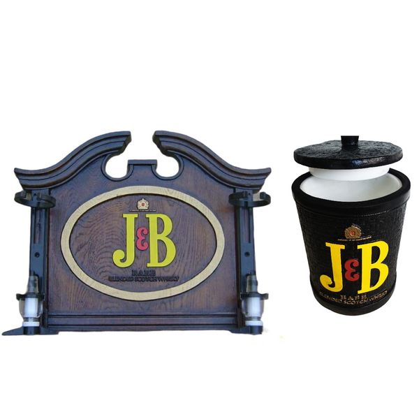J &amp; B 2 in 1 Combo (2 optic liquid dispenser + ice bucket)