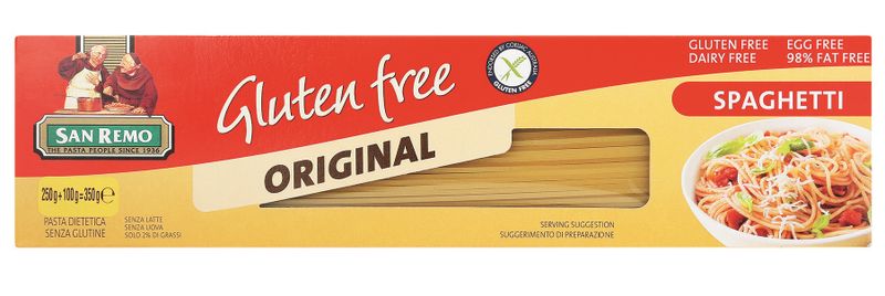 San Remo Gluten Free Spaghetti 350g