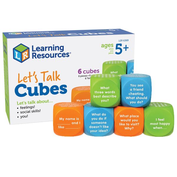 Learning Resources Let's Talk Cubes