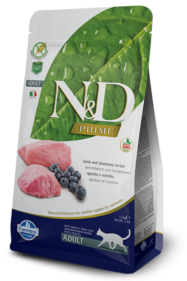 Farmina N&D Prime Cat - Land & Blueberry 1.5kg | Shop Today. Get it ...