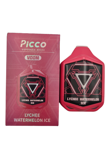 PICCO Lychee Watermelon Ice Disposable Vape 7000 Puffs Rechargeable