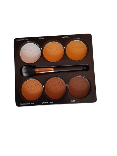 SACHA MATTE 6 COLORS CONTOUR PALETTE 17g