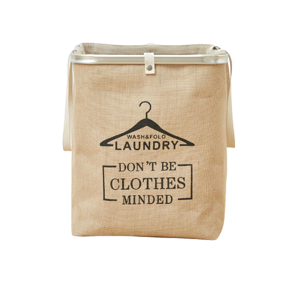 Foldable Flexible Large Capacity Laundry Basket - Brown