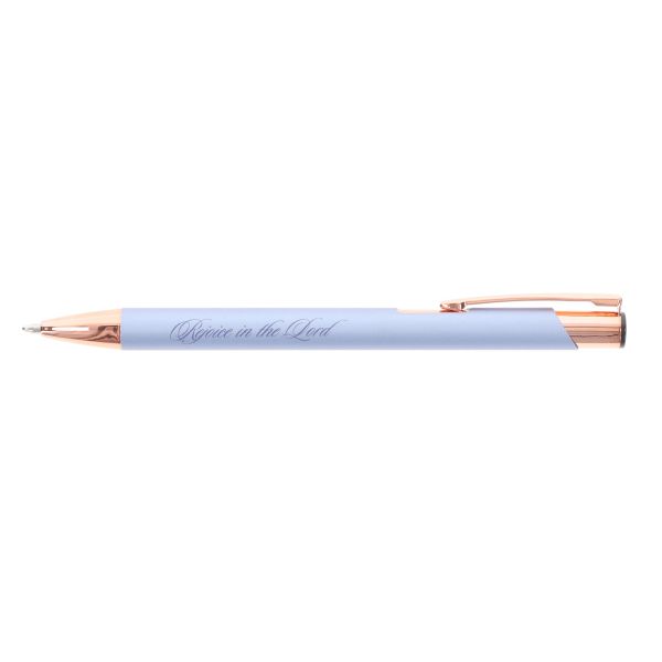 Pen in Tube - Rejoice in the Lord, Blue