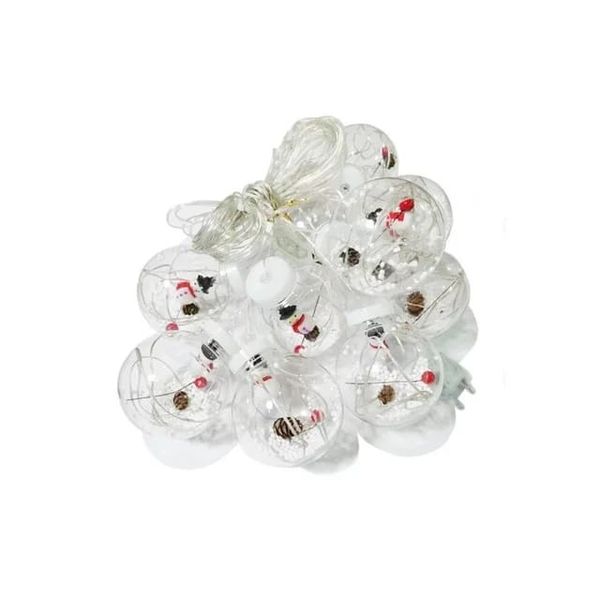 LED Holiday Decorative Copper Wire Christmas Ball Curtain Lights