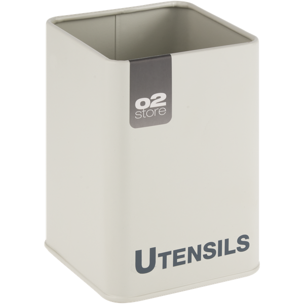 O2 Store Metal Utensil Cannister