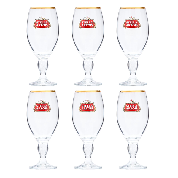 Stella Artois 330ml Chalice Glass Set 6-Pack