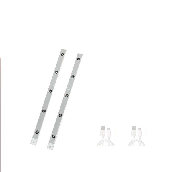 2 Packs 60cm Under Cabinet Motion Sensor LED Lights
