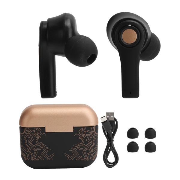 TWS Bluetooth 5.3 Wireless Sports Earbuds with Microphone and Charging Case