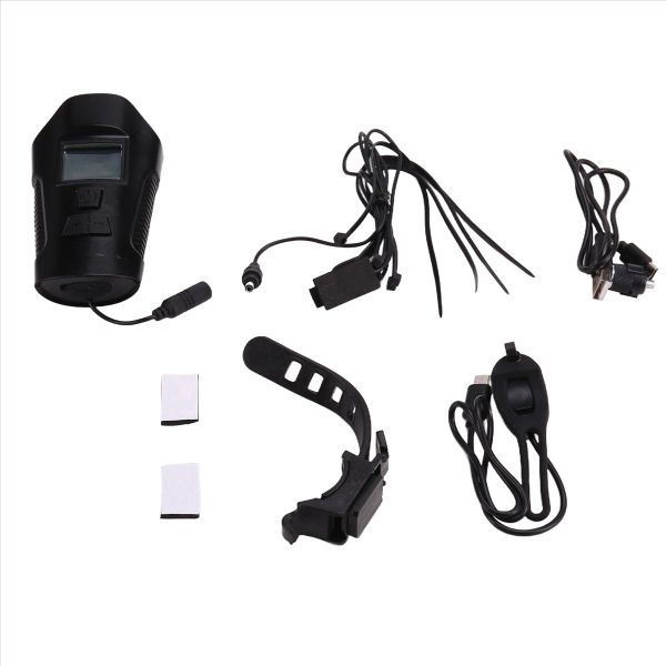 4 in 1 Bicycle Front Light with Horn Bike Light